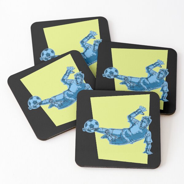 Item preview, Yes Goalkeeper With Black background  designed and sold by missmann.