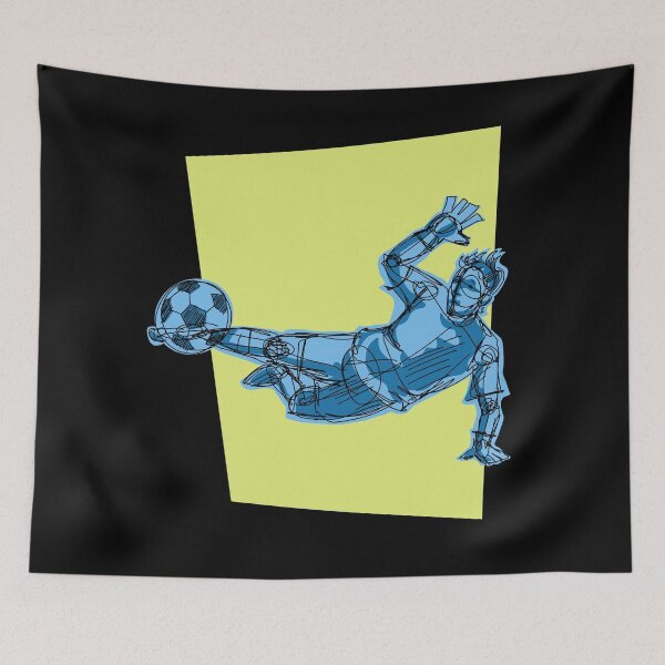Item preview, Yes Goalkeeper With Black background  designed and sold by missmann.