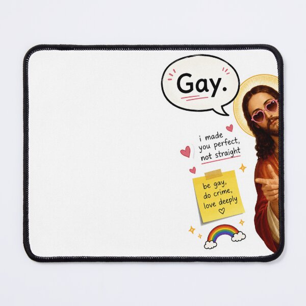 Item preview, Gay Jesus designed and sold by PatternFly.
