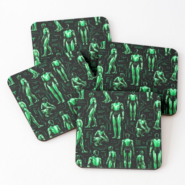 Item preview, Futuristic Humanoid Robot | AI Android Sci-Fi Tech Design designed and sold by TEEJAMBOREE.