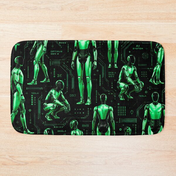 Item preview, Futuristic Humanoid Robot | AI Android Sci-Fi Tech Design designed and sold by TEEJAMBOREE.