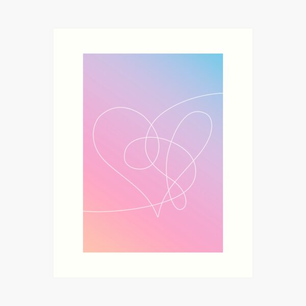 男性タレント BTS LoveYourself Art Print BTS Love Yourself Art Print Set | Hot Topic