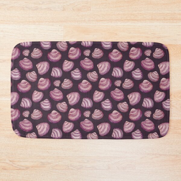 Item preview, Purple Seashells in Watercolor Pattern designed and sold by andrebalest.art.