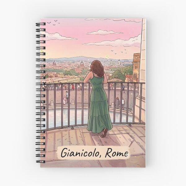 Item preview, Sunset View from Gianicolo Rome designed and sold by Megghy-Style.