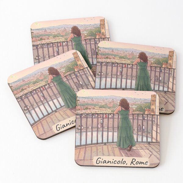 Item preview, Sunset View from Gianicolo Rome designed and sold by Megghy-Style.