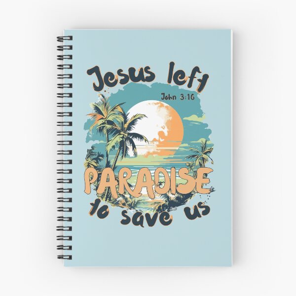 Item preview, Jesus Saves John 316  Love Tropical Paradise Summer Palm Tree  designed and sold by Forevermore.
