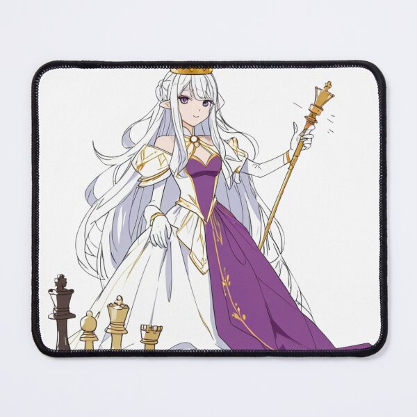 Item preview, Anime Chess Queen — Original Chess Art Sticker designed and sold by deepthinkanime.