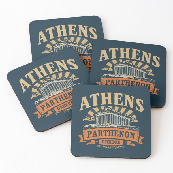 Item preview, Athens Parthenon Vintage Emblem designed and sold by Travel Souvenirs 30.