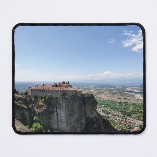 Item preview, Meteora Monasteries Greece Cliffside View II designed and sold by HiddenPlaces.