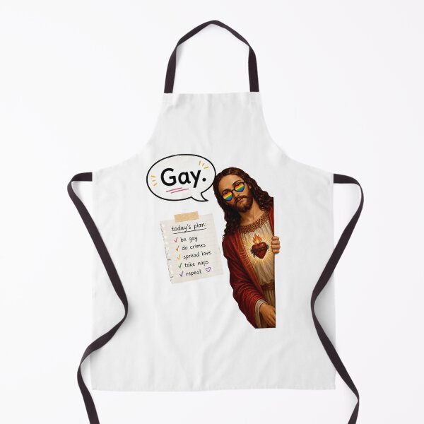 Item preview, Gay Jesus meme designed and sold by PatternFly.