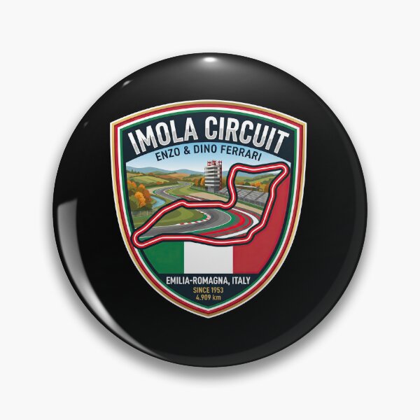 Item preview, Imola Circuit Bucket List For Motorsport Enthusiasts designed and sold by enzoade.