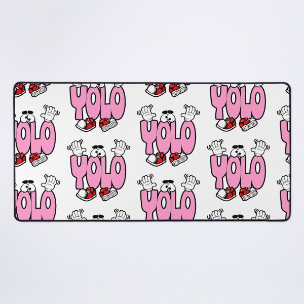Item preview, YOLO - UNIVERSAL Typography Character Funny designed and sold by NFTWords.