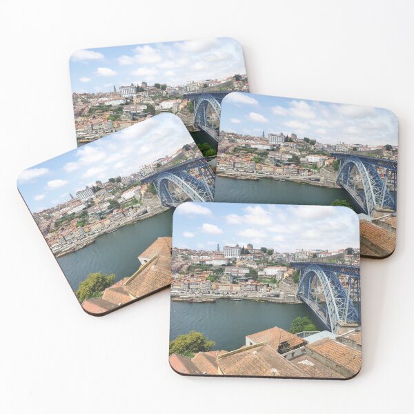Item preview, Dom Luis I Bridge Porto Cityscape View designed and sold by HiddenPlaces.