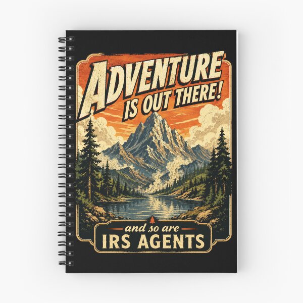 Item preview, Adventure Out There IRS Agents Wilderness Humor designed and sold by Victor Shadehorn.