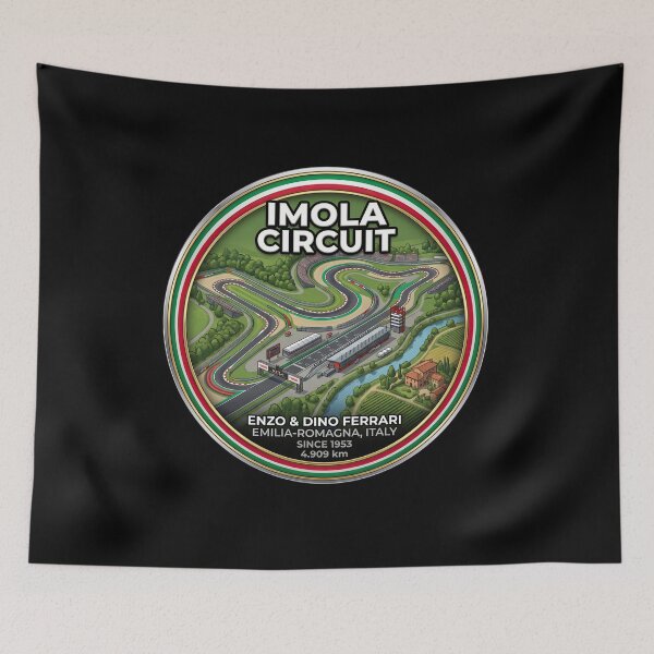 Item preview, Imola Circuit Iconic Italian Racing Destination designed and sold by enzoade.