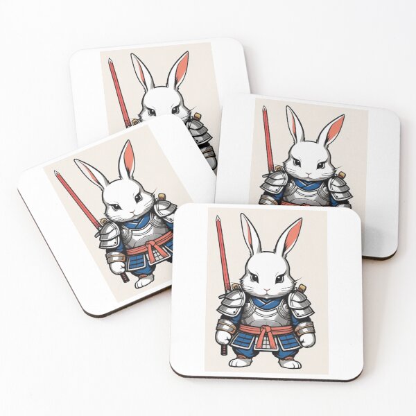 Item preview, Art - Anthropomorphic Rabbit, Manga Aesthetic and Warrior Strength designed and sold by AnimeShin.