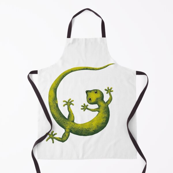 Item preview, Cottagecore Gecko Art | Goblincore Forest Creature Sticker designed and sold by More Prussian Blue.