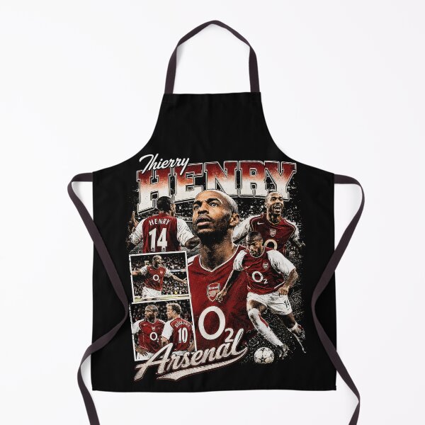 Item preview, Thierry Henry Arsenal Invincible Vintage Football Legends Premier League  designed and sold by The Half Volley.