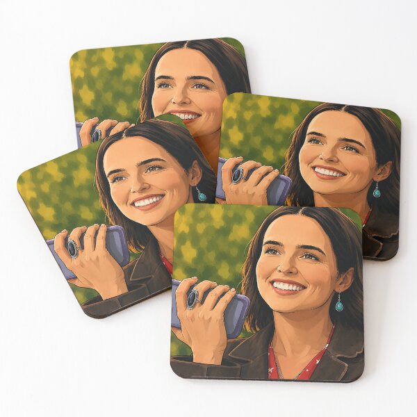 Artikelvorschau, Schauspielerin Zoey Deutch am Telefon (Fan-Art) entworfen und verkauft von PopCultureAndStuff.