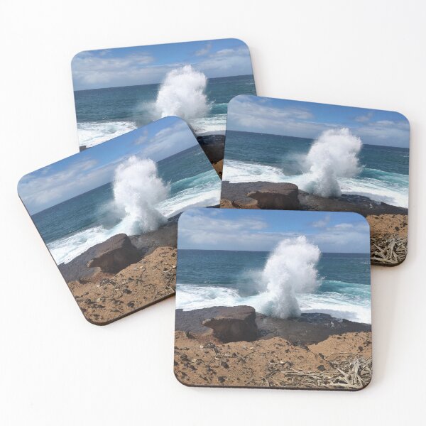 Item preview, Rugged Tropical Ocean Blowhole Coastal Adventure designed and sold by HiddenPlaces.