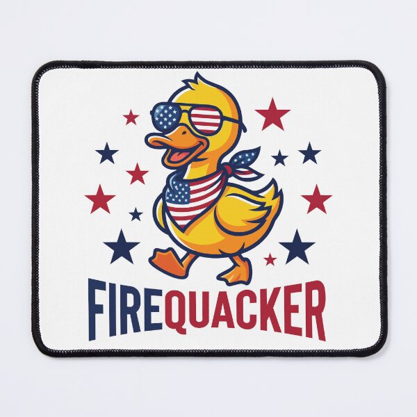 Item preview, FireQuacker Patriotic 4th Of July designed and sold by EfiKrios.