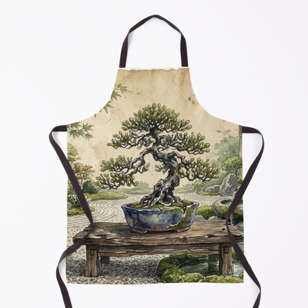 Item preview, Bonsai 盆栽 in Garden - Miniature Tree in Pot designed and sold by Purrfecta.
