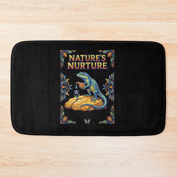Item preview, Nature's Nurture Cute Lizard Gardening Botany designed and sold by TeeARTHY.