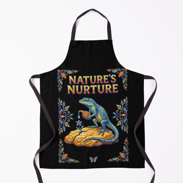 Item preview, Nature's Nurture Cute Lizard Gardening Botany designed and sold by TeeARTHY.