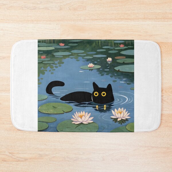 Item preview, cat monet designed and sold by PurrfectHome.