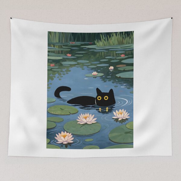 Item preview, cat monet designed and sold by PurrfectHome.
