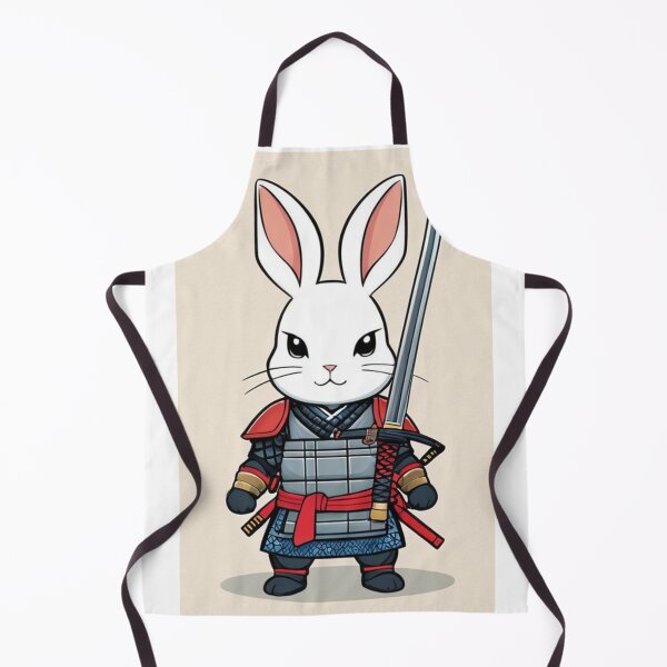 Item preview, Art - Anthropomorphic Rabbit, Stylized Japanese Warrior designed and sold by AnimeShin.