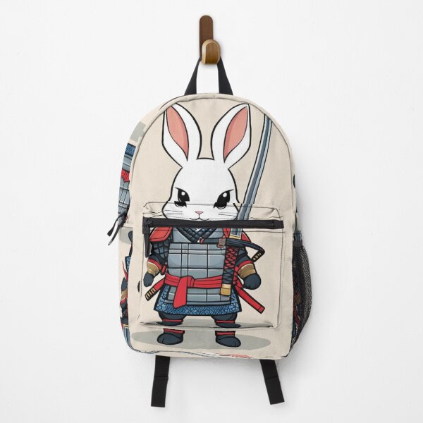 Item preview, Art - Anthropomorphic Rabbit, Stylized Japanese Warrior designed and sold by AnimeShin.