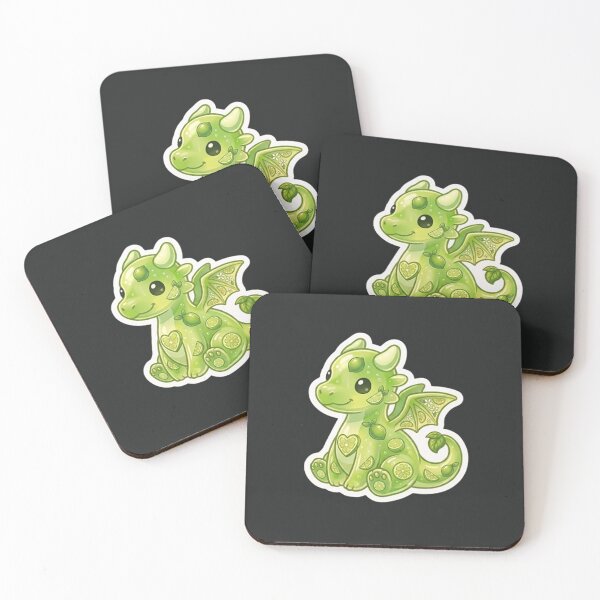 Item preview, Lime Jelly Dragon RPG Sticker designed and sold by AestheticRPG .