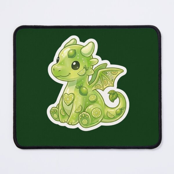 Item preview, Lime Jelly Dragon RPG Sticker designed and sold by AestheticRPG .