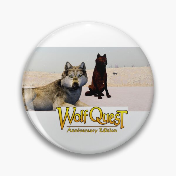 Item preview, WolfQuest Mates in Snowy Tower Fall designed and sold by TheNightKeepersTale.