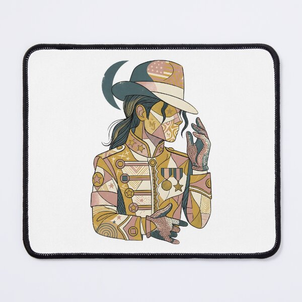 Item preview, Michael Jackson Vintage Poster Abstract Fan Art designed and sold by Dhenin Studio.
