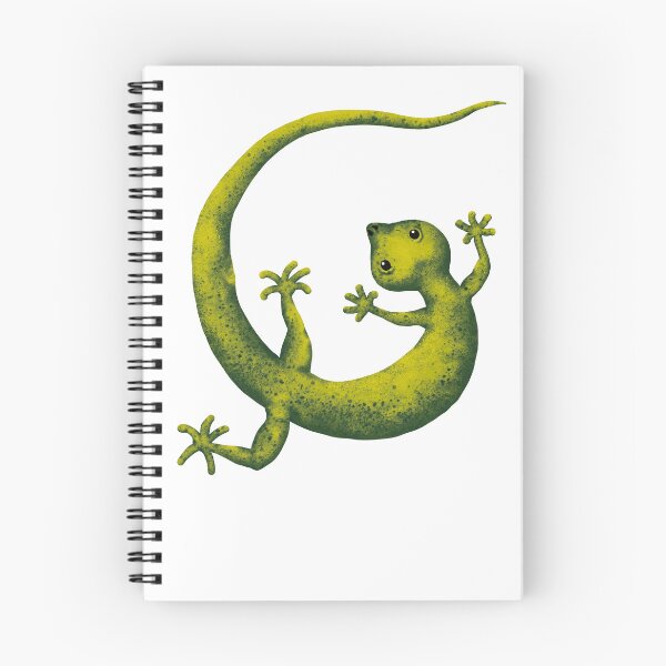 Item preview, Cute Gecko Sticker | Little Green Friend Serotonin Art designed and sold by More Prussian Blue.