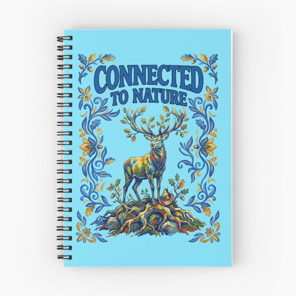Item preview, Connected To Nature Majestic Deer Woodland Forest designed and sold by TeeARTHY.