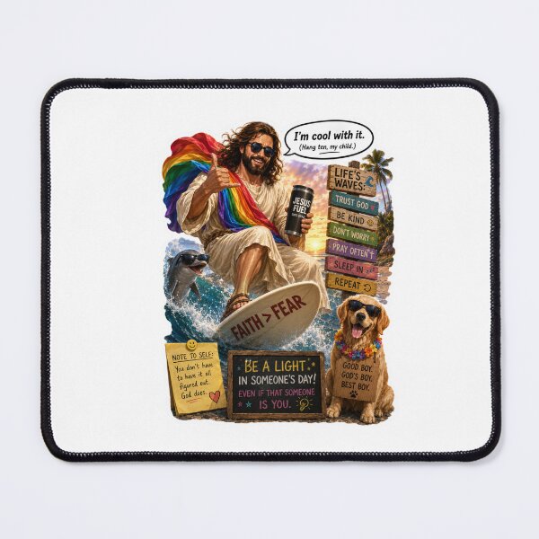 Item preview, I'm cool with it Jesus meme  designed and sold by PatternFly.