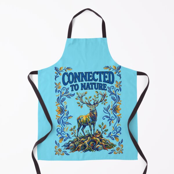 Item preview, Connected To Nature Majestic Deer Woodland Forest designed and sold by TeeARTHY.