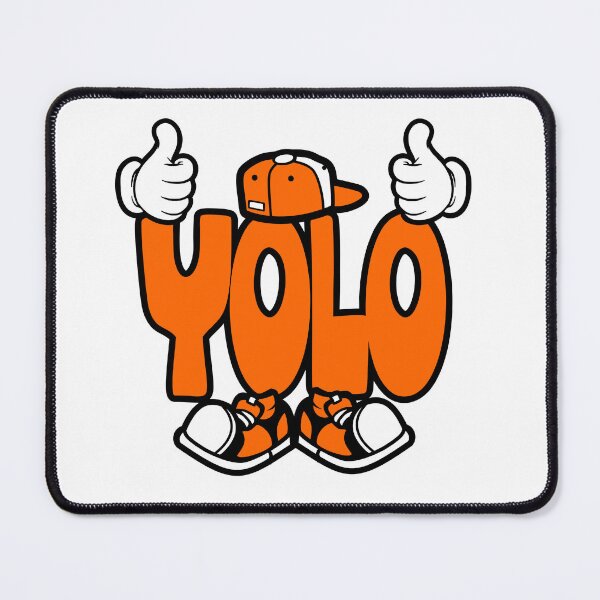Item preview, YOLO - ICONIC Street Lettering Cartoon Character designed and sold by NFTWords.