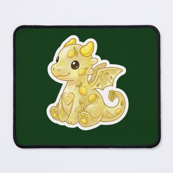 Item preview, Lemon Jelly Dragon RPG Sticker designed and sold by AestheticRPG .