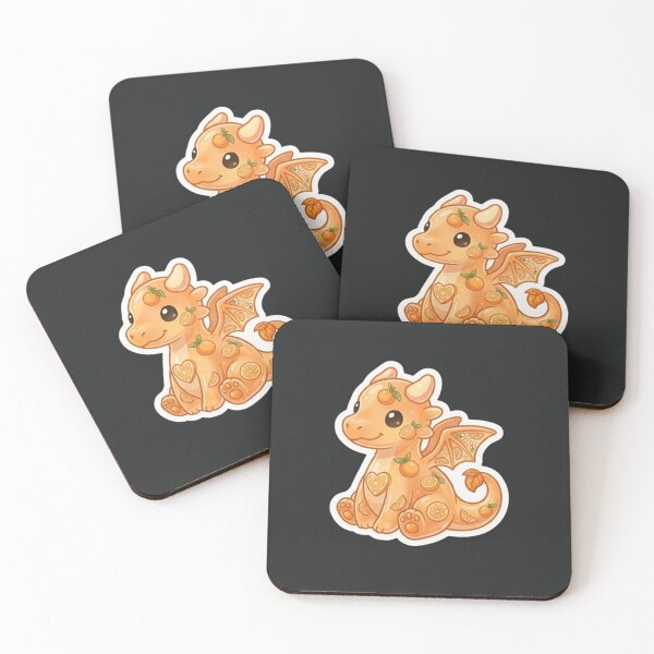 Item preview, Orange Jelly Dragon RPG Sticker designed and sold by AestheticRPG .