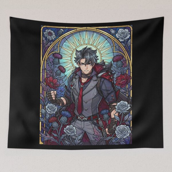 Item preview, Stained Glass Wriothesley designed and sold by Thunderbelts.