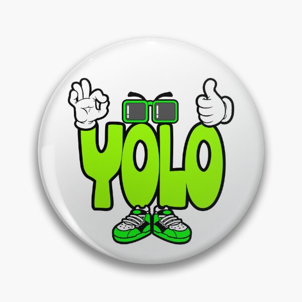 Item preview, YOLO - UNIVERSAL Design Character Bold Retro designed and sold by NFTWords.