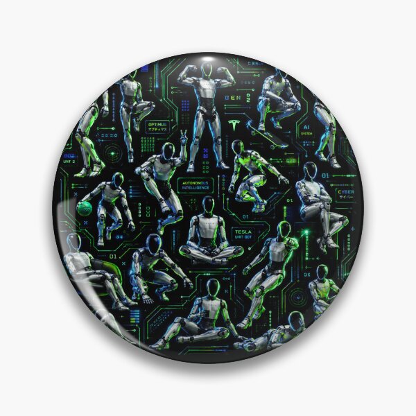 Item preview, Futuristic Humanoid Robot | AI Android Sci-Fi Tech Design designed and sold by TEEJAMBOREE.