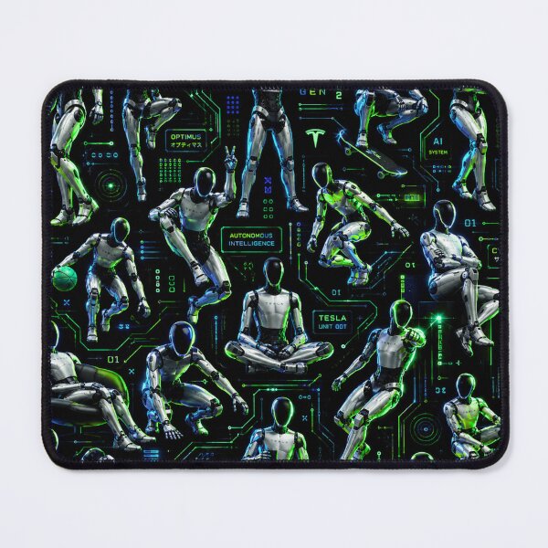 Item preview, Futuristic Humanoid Robot | AI Android Sci-Fi Tech Design designed and sold by TEEJAMBOREE.