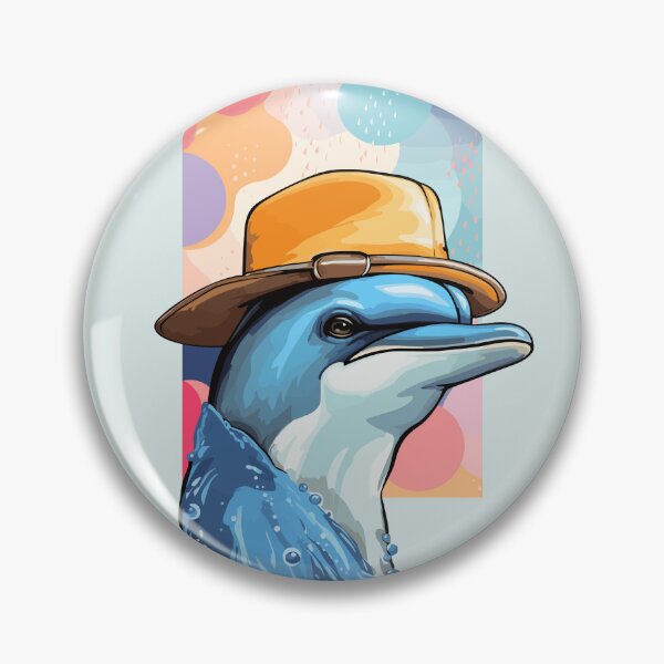 Item preview, Cool Dolphin Portrait designed and sold by FanFest.