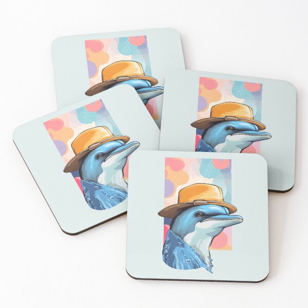 Item preview, Cool Dolphin Portrait designed and sold by FanFest.