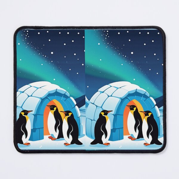 Item preview, Art - Arctic Scene Illustration, Fairytale Winter Atmosphere designed and sold by AnimeShin.